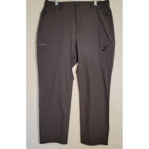 Mier‎ Women's Pants Size 16 Lightweight Cargo Outdoor Hiking Stretch Grey 0900
